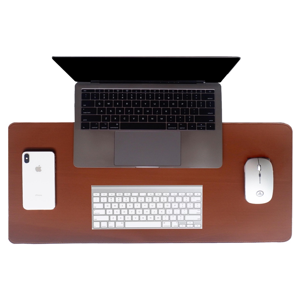 BICBAC MOUSEPAD BESAR 60X30 cm LEATHER KULIT TEMPAT ALAS MOUSE ANTI SLIP GAMING MACBOOK LENOVO ASUS DELL