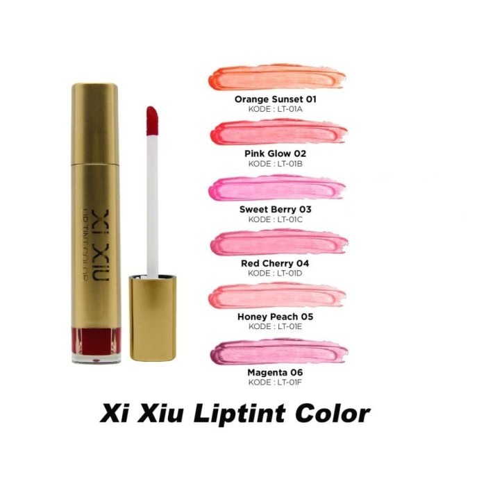 XI XIU Lip Tint Color Matte - 5gr ORIGINAL BPOM