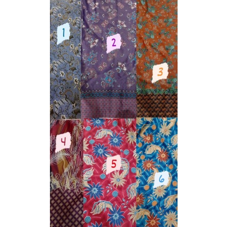 Kain Batik Halus Semi Sutra Termurah