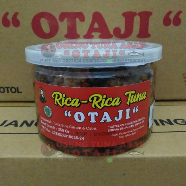 

Otaji Oseng Tuna Asap Jeng Intan Rasa Rica 250 Gram