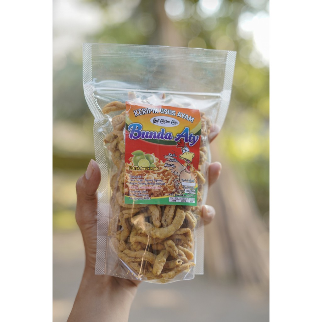 

Keripik Usus Bunda Aty 100gr