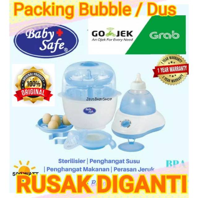 baby safe sterilizer 8 in 1