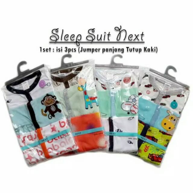 Sleepsuit Rich Beibi Panjang Tutup Kaki