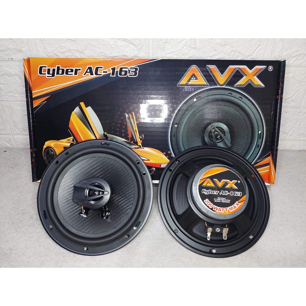 SPEAKER SPEKER AVX 6 INCH - AVX Cyber AC-163 COAXIAL 2 WAY