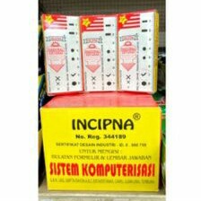 

Penggaris ujian INCIPNA (50pcs)/garisan arsir