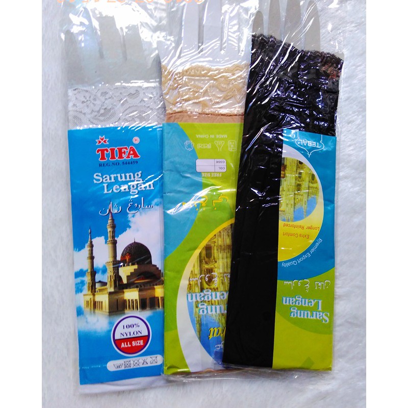 Manset Tangan Panjang Renda