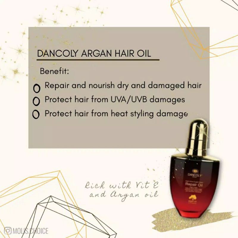 DANCOLY Argan Repair Oil 60ml