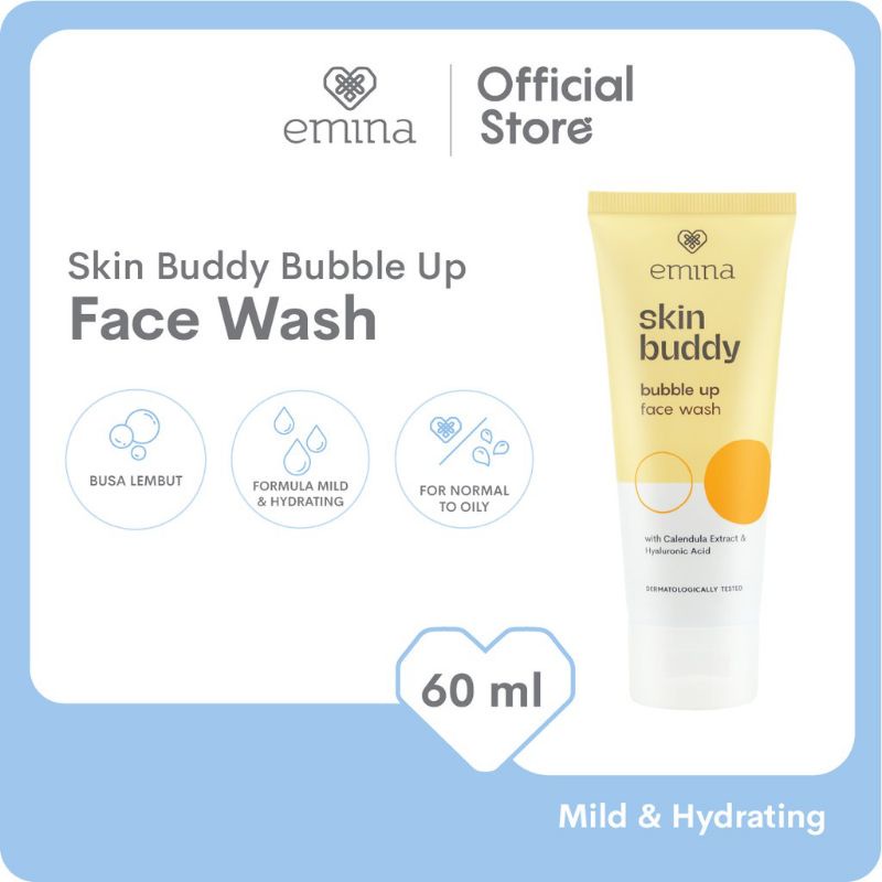 EMINA SKIN BUDDY BUBBLE UP FACE WASH - 60ml