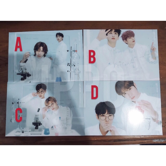 NCT 127 SEASON GREETING POSTER MEMBER SET SG Jaehyun Doyoung