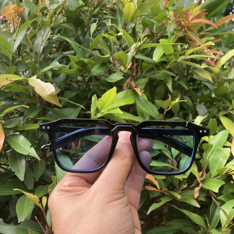 HARUKI SUNGLASSES - BLACK BLUE