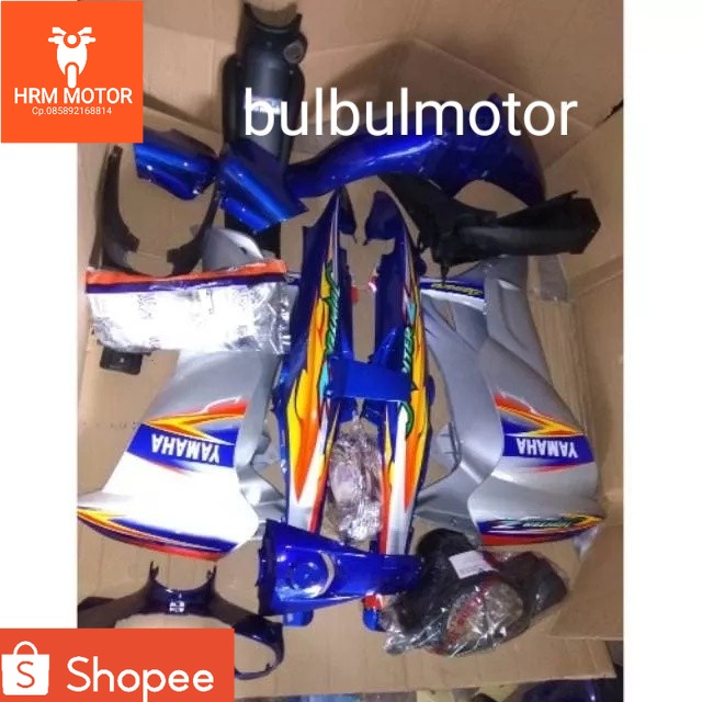 body jupiter z lama fulset+lampu silver