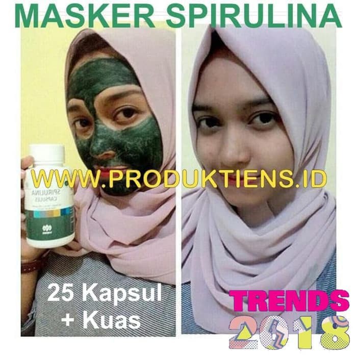 TERLARIS Paket Perawatan Kulit Bebas Jerawat Vitaline Zinc + Spirulina Tiens