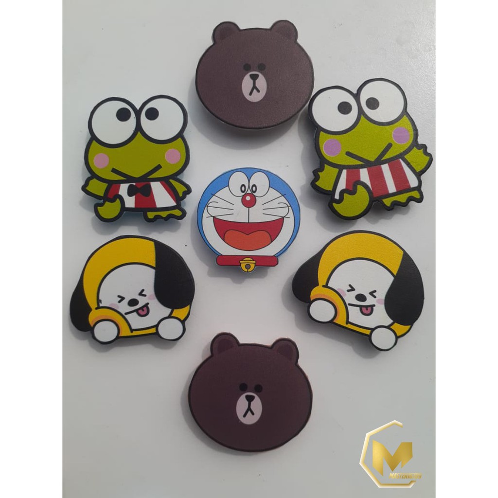 Popsocket phone holder pop socket candy silikon karakter 3D MA574