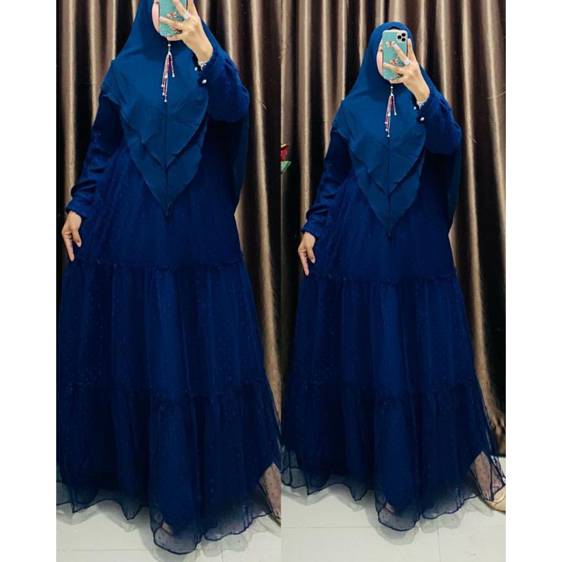 gamis set hijab rubiah