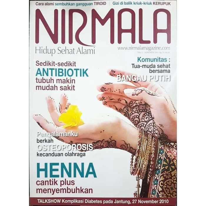 Majalah Nirmala November 2010