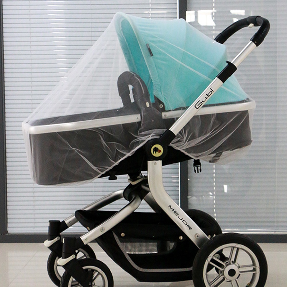 Lakhu kelambu stroller anti nyamuk pliko/stroller cover baby anti nyamuk