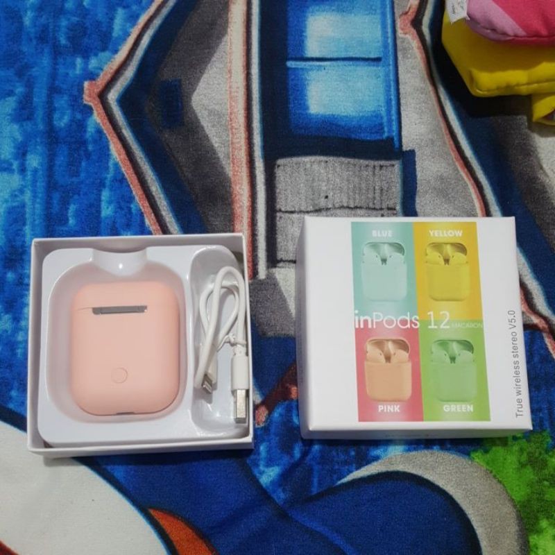 

Inpods 12 warna pink new