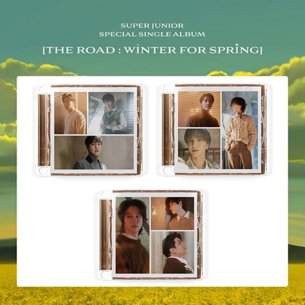 Super Junior The Road : Winter For Spring Callin Album Full Set - Minus PC