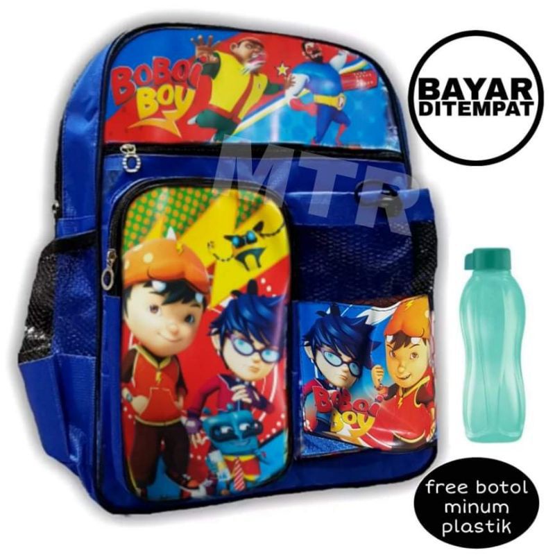 TAS RANSEL ULTRAMEN,TAS ANAK SD,BERHADIAH BOTOL MINUM