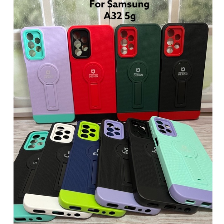 Case Samsung Galaxy A32 5g / Casing Samsung galaxy A32 5g Casing Standing Soft Case Pelindung Kamera