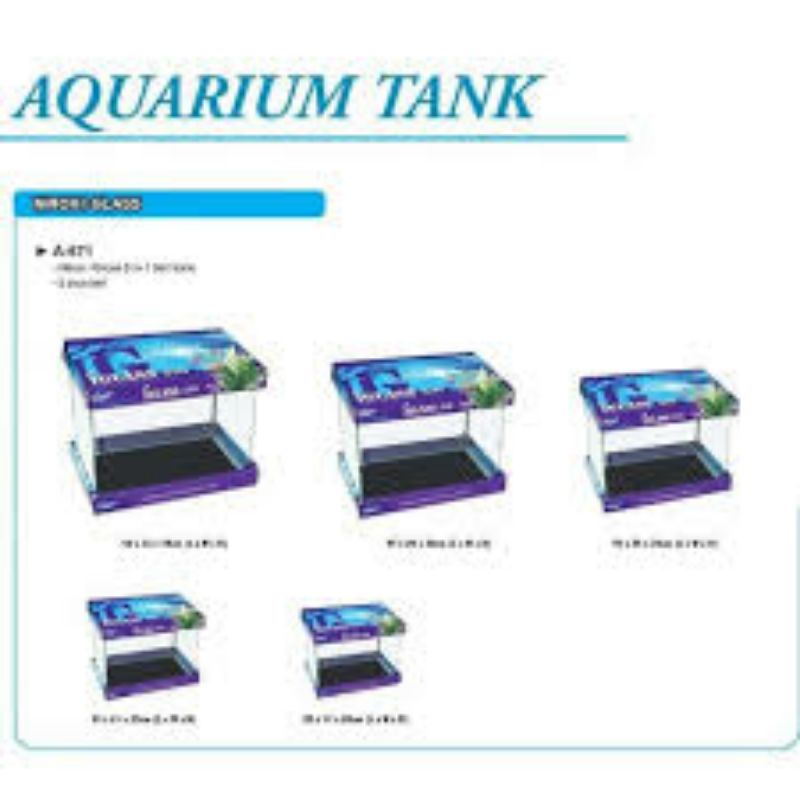 AQUARIUM IGLASS 400 AQUARIUM BENDING 23L 400X230X250