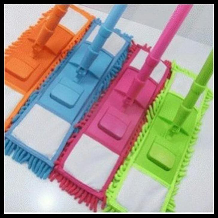 Buruan Beli Pel Microfiber Sapu Lantai Keramik Granit Magic Mop Go Duster Tongkat
