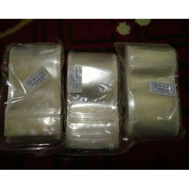 Standing pouch 10x17,6 double seal