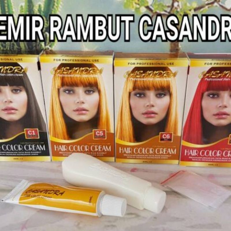 CAT RAMBUT CASSANDRA / SEMIR RAMBUT CASANDRA