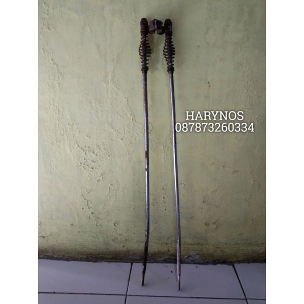 cagak fork sepeda onthel tiang garpu onthel penyangga fork onthel