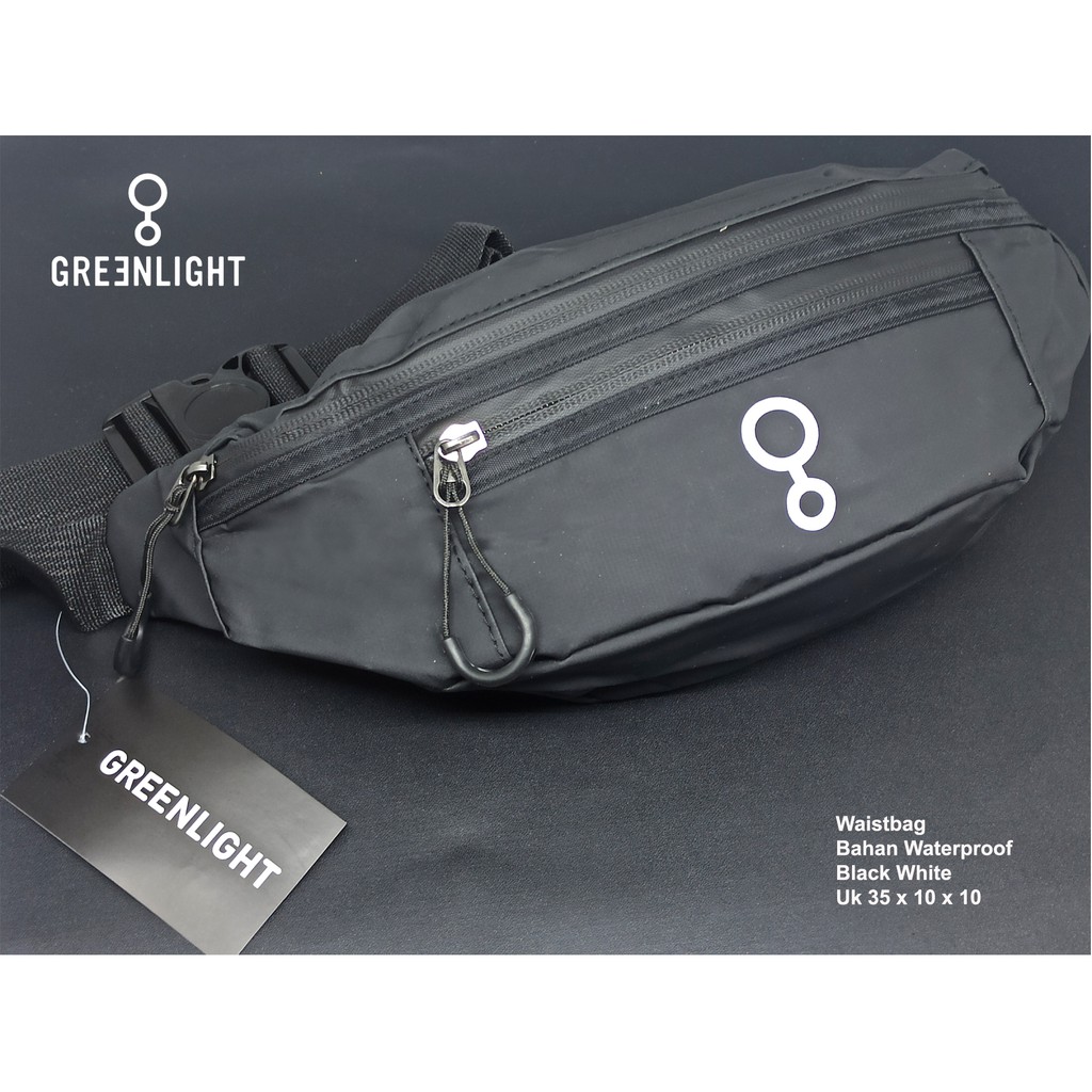 Tas Pinggang Pria Greenlight  Waterproof Import High 