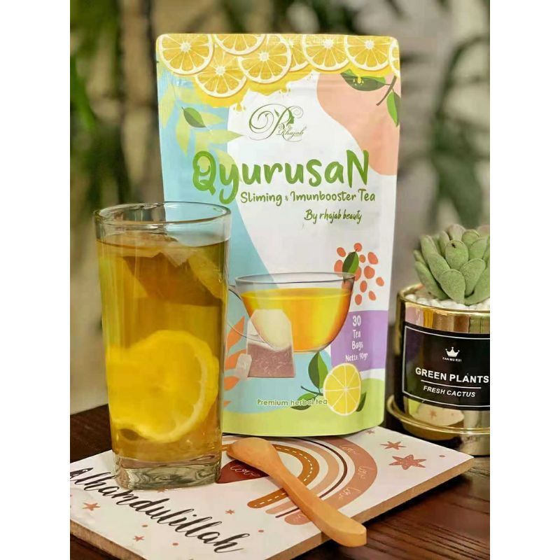 

Qyurusan Tea Teh Pelangsing Tubuh TERBEST SELLER!
