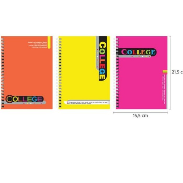 

Buku tulis / Notebook ring A5 kenko garis