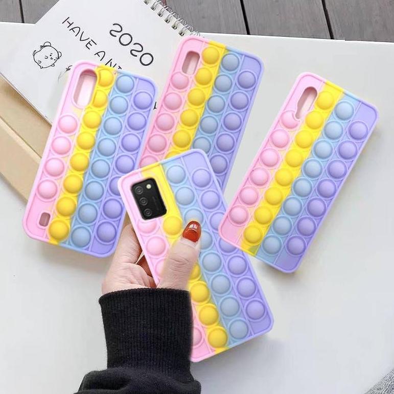 Baru✿➮ 0477 VVV CASE POP IT CASE HP FOR OPPO F3 F5 Youth F7 F1s F1+ plus F11 A59 A3s A7 A12 A11K F9 