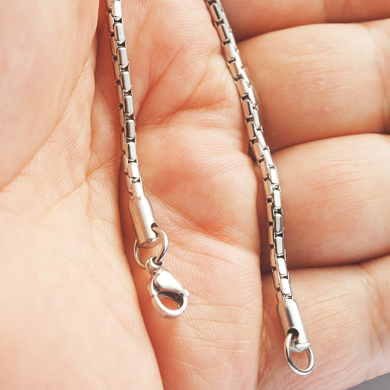 【COD】100% Original Titanium Kalung Anti Karat (Length50cm)1225#