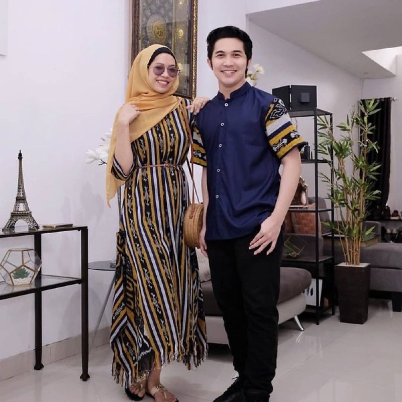 Tenun Couple Silvia Tenun Couple Etnik Set Couple Tenun Jepara