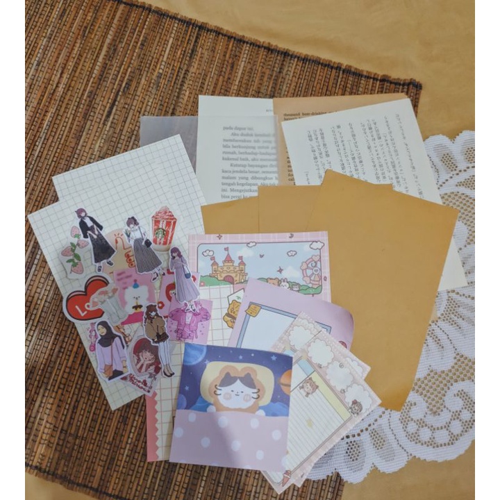 

Journaling Kit (Pink) /++40pcs