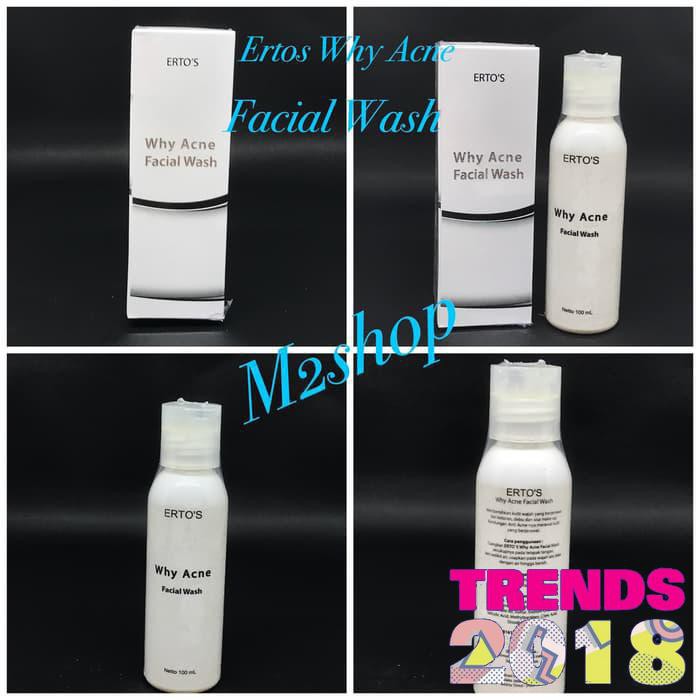 [ WHY FACIAL WASH ] ERTOS WHY ACNE FACIAL WASH BPOM