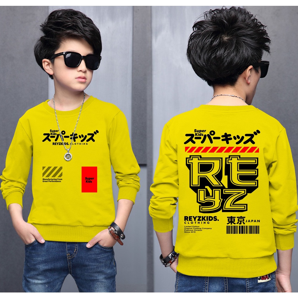 Switer Reyz Terbaru / Sweater Anak Laki-laki /  Sweeter Gaming Bahan Babyterry / FLAVA_STORE