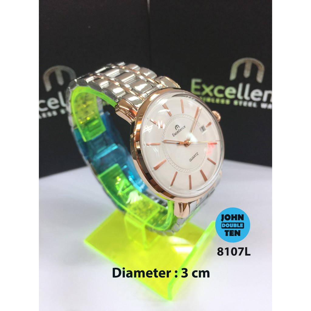JAM TANGAN WANITA EXCELLENCE 8107 KOMBINASI