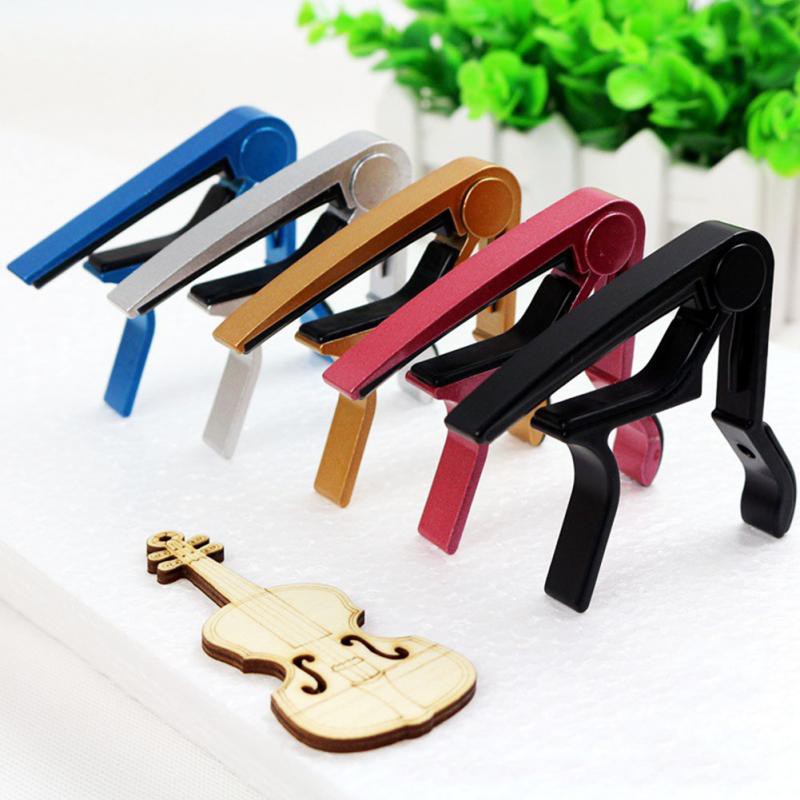 Capo Gitar jepit Aluminium Alloy / Guitar Quick Change Capo / Color