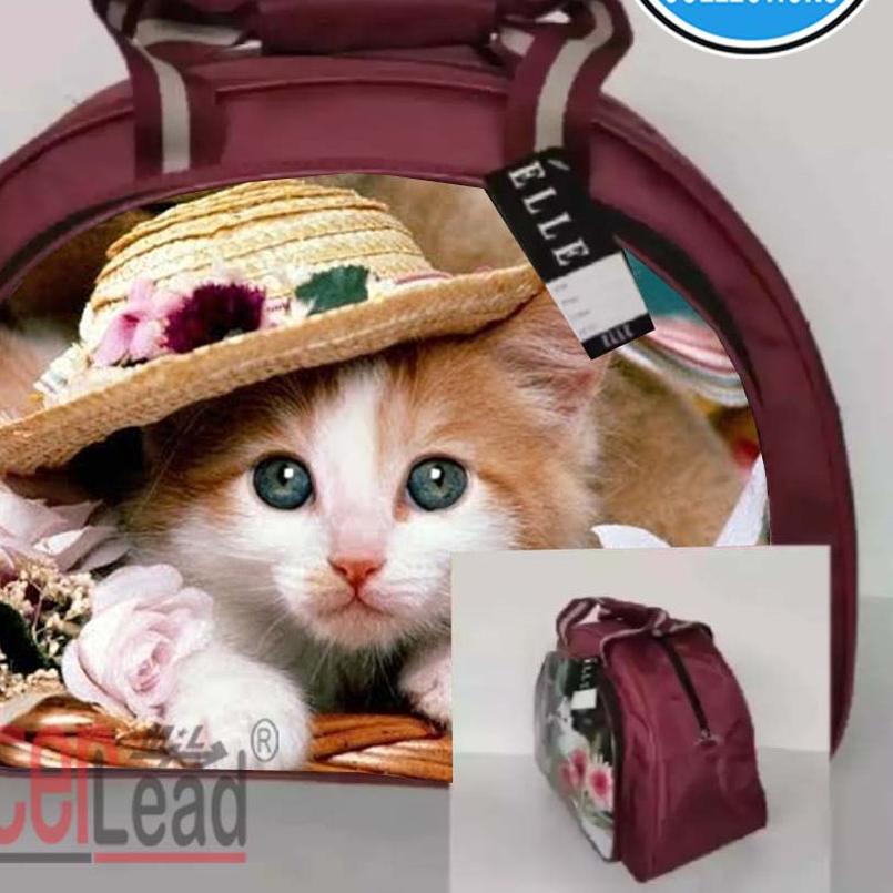 Tas pakaian motif Karakter Kucing / TAS TRAVEL TAS KOPER JINJING PAKAIAN ELLE /tas cewek/tas wanita