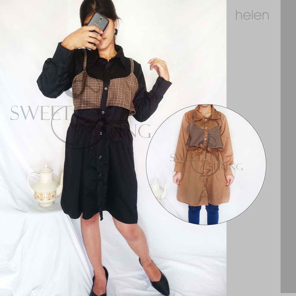 Sweet Spring Blouse Tunik Helen