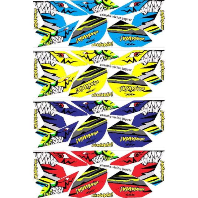 STRIPING VARIASI VIXION NEW