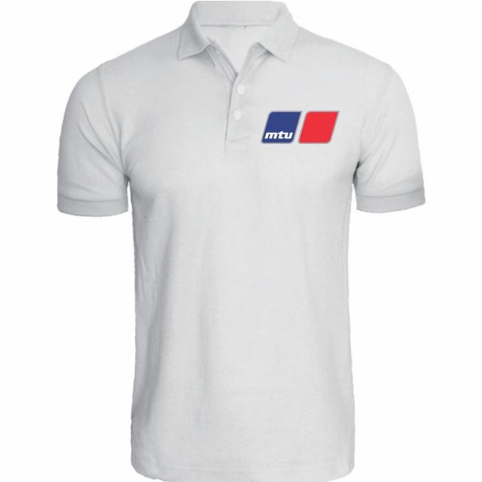 KAOS POLO BAJU KERAH DISTRO DETROIT DIESEL MTU POLOS CUSTOM INDONESIA BIG SALE