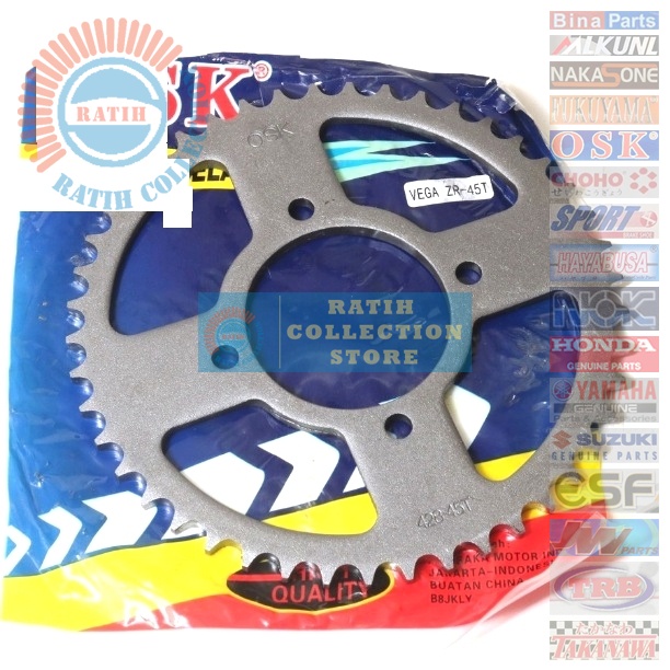 Gir Gear Belakang 45T Vega Zr Jupiter Z 2010