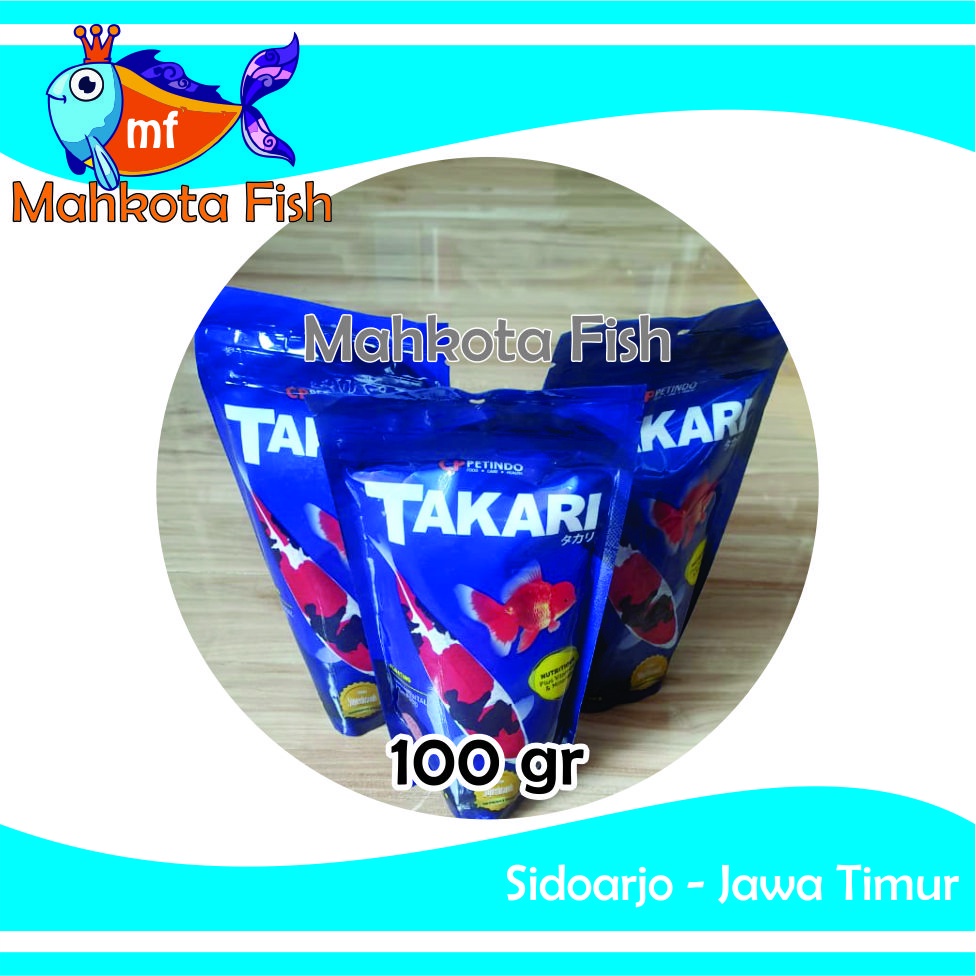 Pakan Ikan TAKARI 100gr | Makankan Ikan | Pelet Ikan Hias