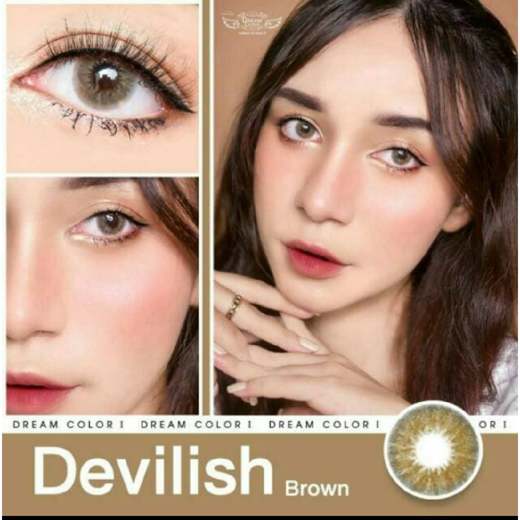 DREAMCOLOR MINI DEVILISH BROWN (-0.5 S/D -4.00)