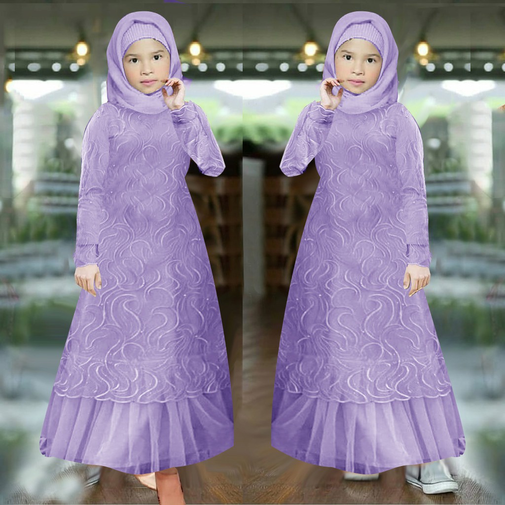 O2 Fashion / Dress geraldine kids / bisa cod