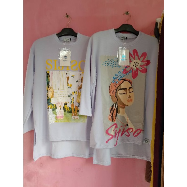 atasan oversize / atasan viral / atasan sijiso / atasan combed