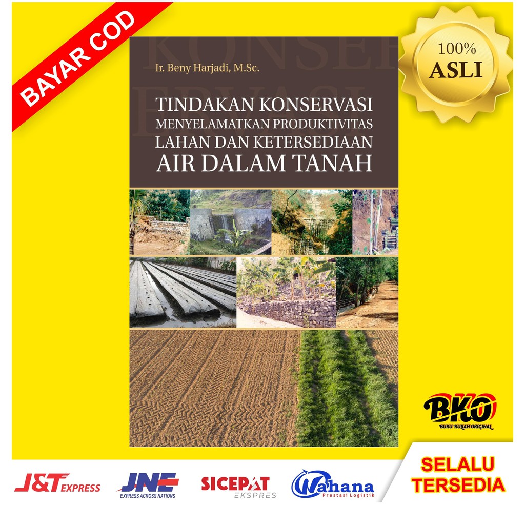 Jual Buku Tindakan Konservasi Menyelamatkan Produktivitas Lahan Dan ...